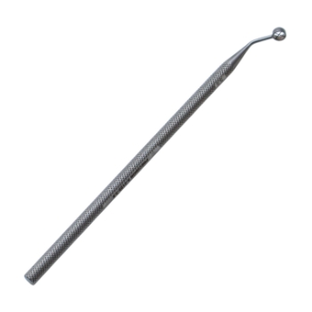 Hoffer Optical Zone Marker, Cross Hairs, 3.5mm Ring Height, 3mm Beveled To Outside, Round Knurled Handle, Dull Finish, Overall Length 4-1/4" (110mm) 